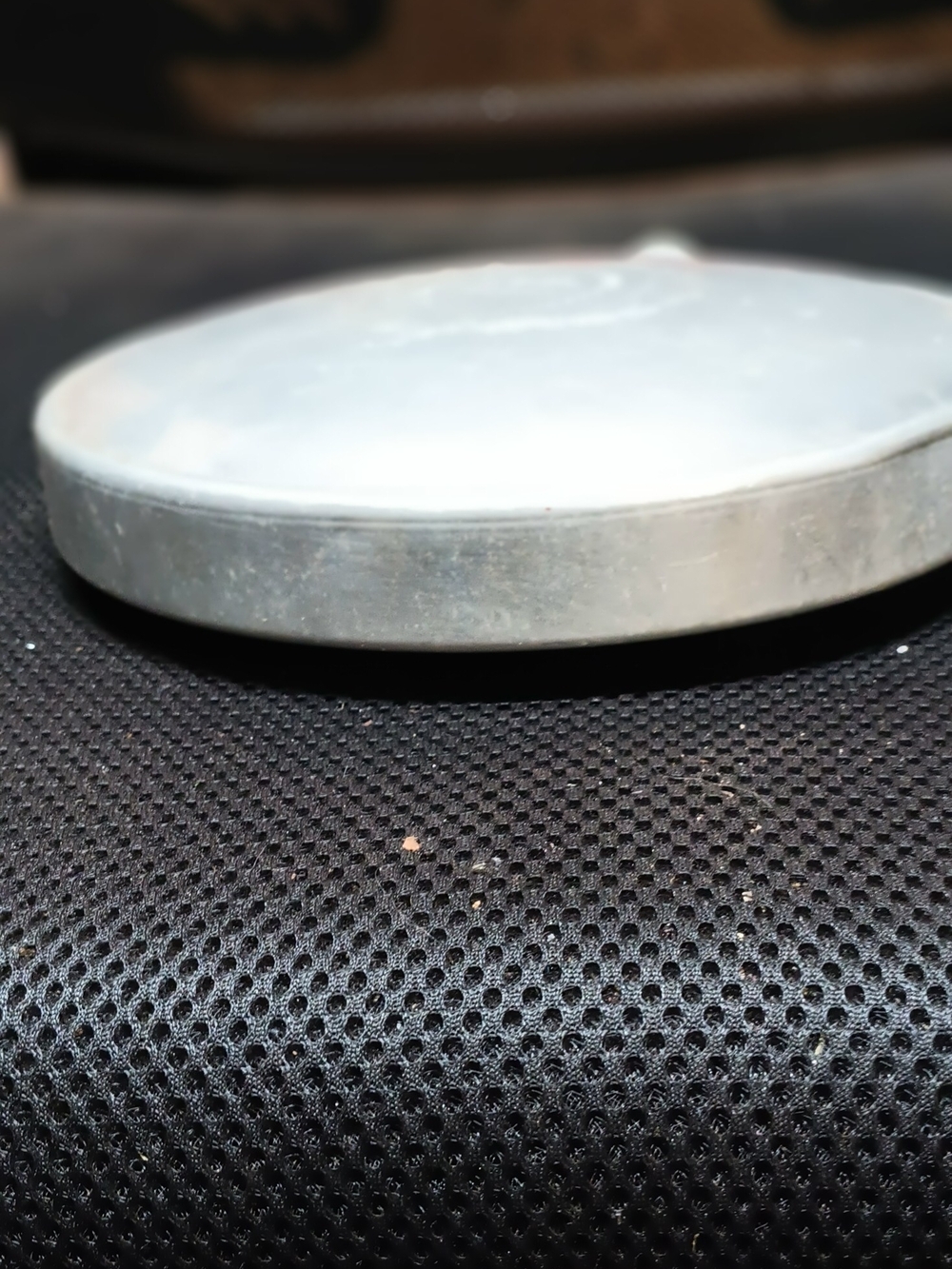 World War 1 Era Vintage-Style Round Metal Flask in Silver - Picture 16 of 16